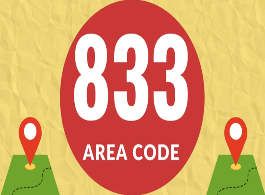 833 area code